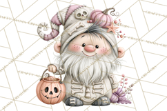Gnome Hollow Halloween Clipart PNG Product Image 2