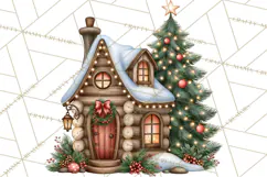 Christmas Fairy World Clipart PNG Product Image 2