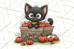 Halloween Village Pumpkin Patch PNG Clipart Product Image 5