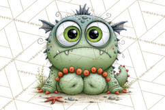 Monster Munchkins Halloween Characters PNG Product Image 2