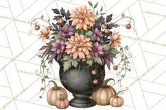 Halloween Critter Town Clipart PNG, Spooky Cottage Animals Product Image 3