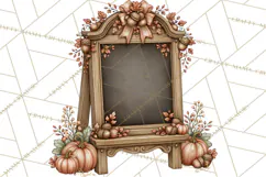 Autumn Critter Town Clipart PNG, Fall Cottage Animal Town Product Image 3