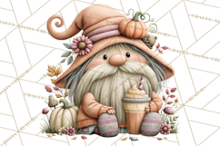 Gnome Hollow Halloween Clipart PNG Product Image 3