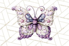 Halloween Butterflies Spooky Gothic Clipart PNG Product Image 4