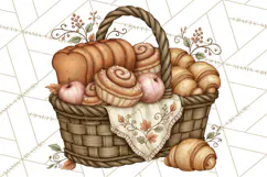 Autumn Critter Town Clipart PNG, Fall Cottage Animal Town Product Image 4