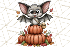Halloween Village Pumpkin Patch PNG Clipart Product Image 3