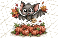 Halloween Village Pumpkin Patch PNG Clipart Product Image 4