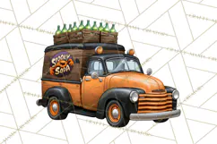 1950s Vintage Halloween Clipart Retro Soda Fountain Clip Art Product Image 5