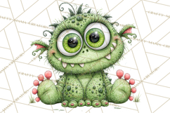 Monster Munchkins Halloween Characters PNG Product Image 2