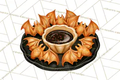 1950s Vintage Halloween Clipart Retro Soda Fountain Clip Art Product Image 2
