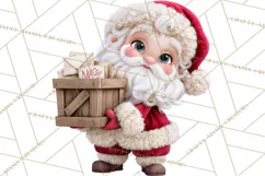 Santa’s Mailroom Christmas Clipart PNG Product Image 2
