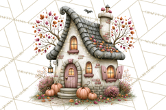 Gnome Hollow Halloween Clipart PNG Product Image 3