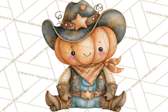 Pumpkin Munchkins Cute Halloween Clipart PNG Product Image 4