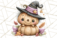 Gnome Hollow Halloween Clipart PNG Product Image 4