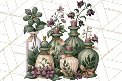 Vintage Apothecary World PNG Product Image 4