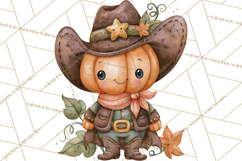 Pumpkin Munchkins Cute Halloween Clipart PNG Product Image 5