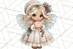 Christmas Fairy World Clipart PNG Product Image 5
