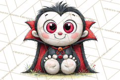 Monster Munchkins Halloween Characters PNG Product Image 5