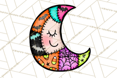Haunted Patchwork Halloween Characters PNG Product Image 5