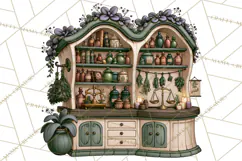 Vintage Apothecary World PNG Product Image 2
