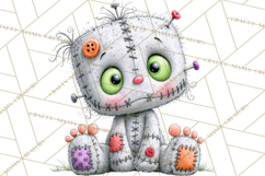 Monster Munchkins Halloween Characters PNG Product Image 2