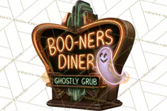 1950s Vintage Halloween Clipart Retro Soda Fountain Clip Art Product Image 2