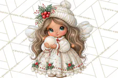 Christmas Fairy World Clipart PNG Product Image 2