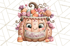 Gnome Hollow Halloween Clipart PNG Product Image 3