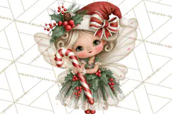 Christmas Fairy World Clipart PNG Product Image 4