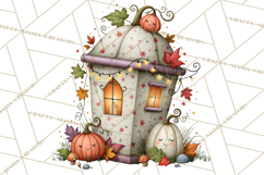 Gnome Hollow Halloween Clipart PNG Product Image 4
