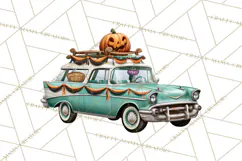 1950s Vintage Halloween Clipart Retro Soda Fountain Clip Art Product Image 4