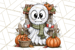 Halloween Village Pumpkin Patch PNG Clipart Product Image 5