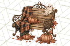 Halloween Critter Town Clipart PNG, Spooky Cottage Animals Product Image 2