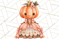 Pumpkin Munchkins Cute Halloween Clipart PNG Product Image 3