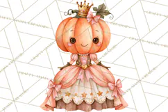 Pumpkin Munchkins Cute Halloween Clipart PNG Product Image 3
