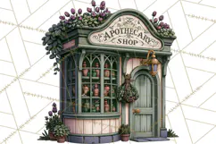 Vintage Apothecary World PNG Product Image 3