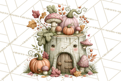 Gnome Hollow Halloween Clipart PNG Product Image 4