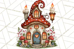 Christmas Fairy World Clipart PNG Product Image 5