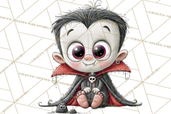 Monster Munchkins Halloween Characters PNG Product Image 4