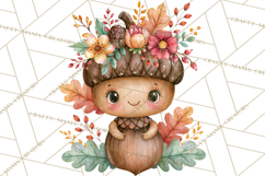 Pumpkin Munchkins Cute Halloween Clipart PNG Product Image 4