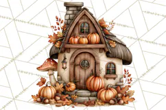 Autumn Critters PNG Cute Woodland Clipart Product Image 4