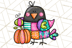 Haunted Patchwork Halloween Characters PNG Product Image 4
