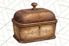 Vintage Farmhouse Kitchen Clipart PNG Product Image 4