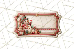 Santa's Travel Agency Christmas Clipart PNG Product Image 4