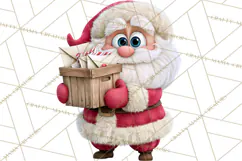 Santa’s Mailroom Christmas Clipart PNG Product Image 4