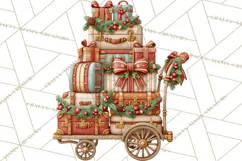 Santa's Travel Agency Christmas Clipart PNG Product Image 5