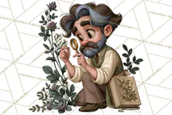 Vintage Apothecary World PNG Product Image 5