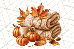 Autumn Critters PNG Cute Woodland Clipart Product Image 2
