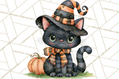 Pumpkin Munchkins Cute Halloween Clipart PNG Product Image 2