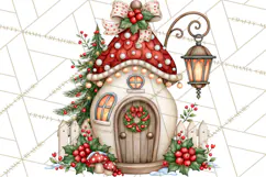 Christmas Fairy World Clipart PNG Product Image 2